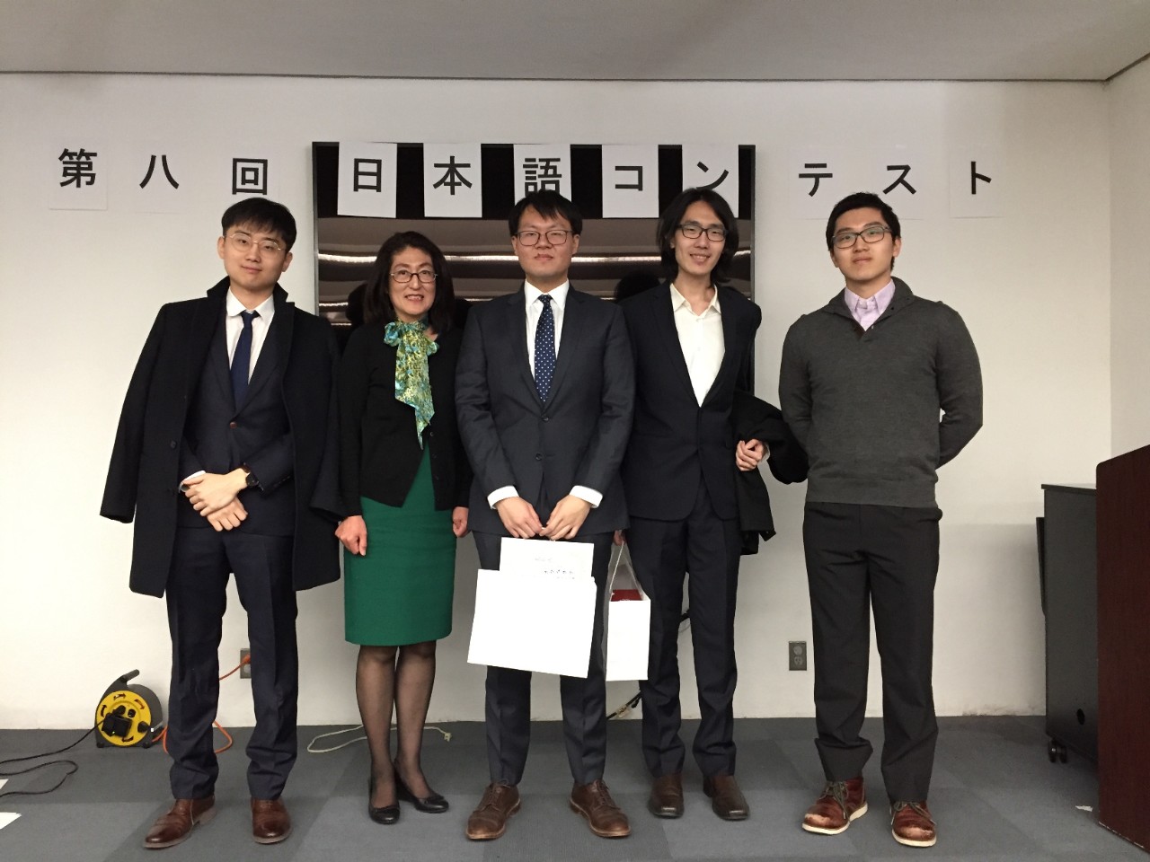 Photo of BC winners at the Annual Japanese Language Contest