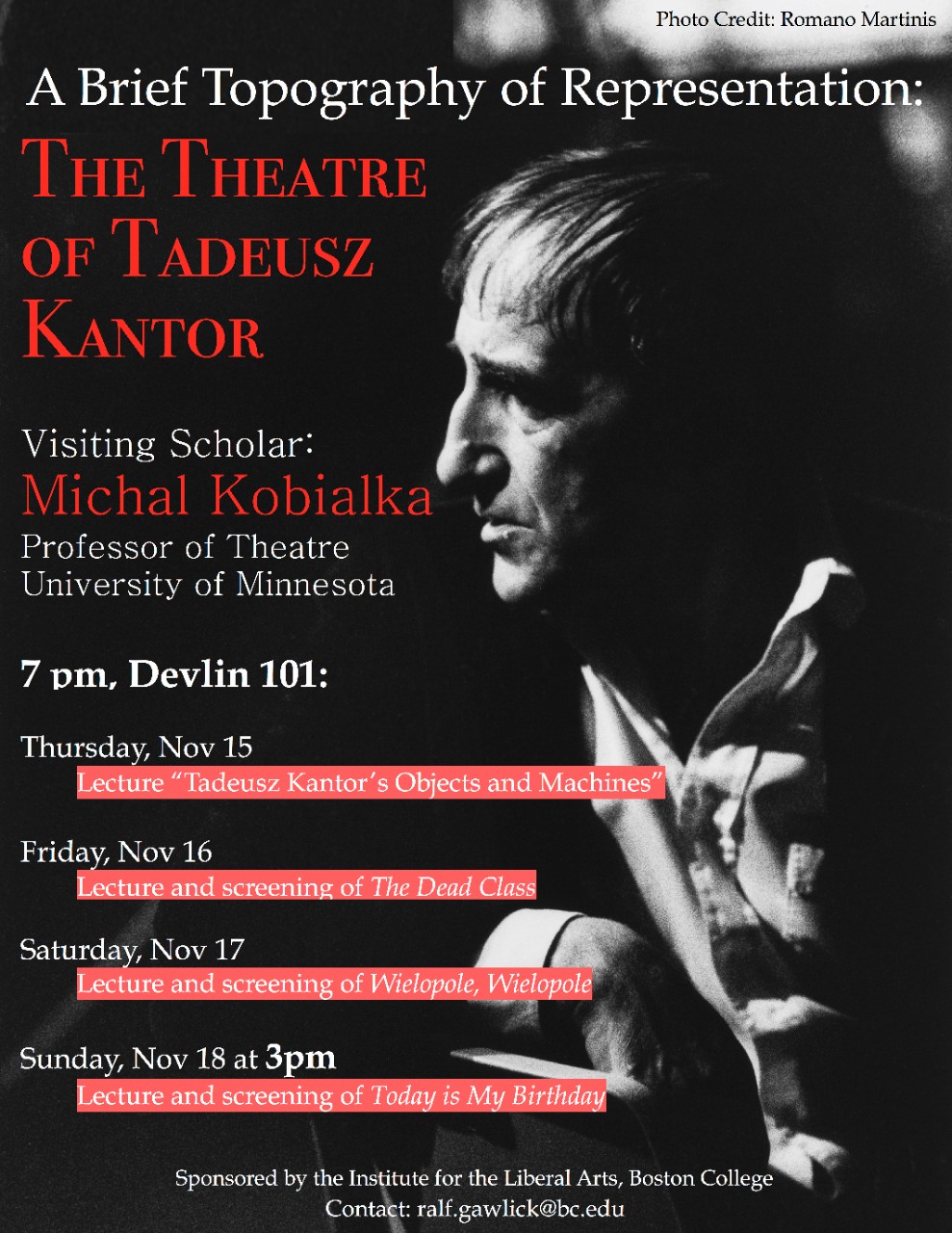 Photo of tadeusz kantor