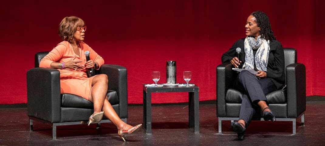 Photo of Gayle King and Angela Ards