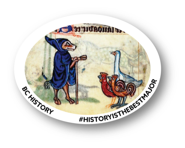 Photo of BCHistory sticker w shadow