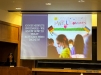 Photo of Professor Serena Parekh presents lecture on Refugee Crisis
