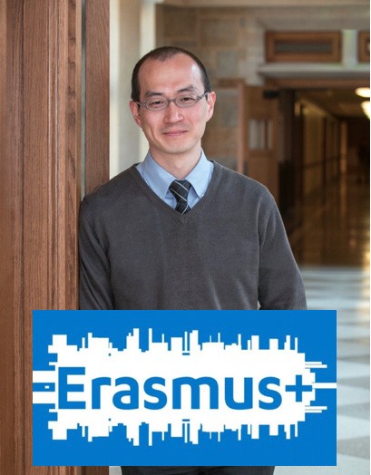 Photo of Prof. David Johnson inaugurates Erasmus+ Faculty Exchange Program