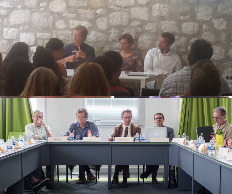 Photo of Richard Kearney in Croatia and Paris