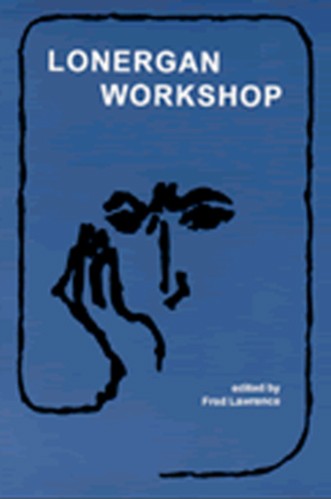 Lonergan Workshop Journal