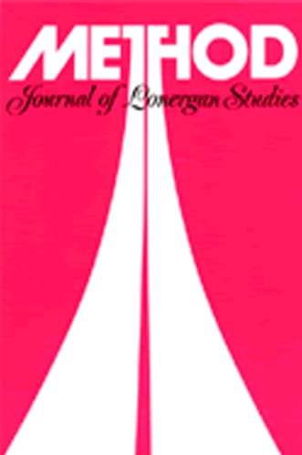Method: Journal of Lonergan Studies
