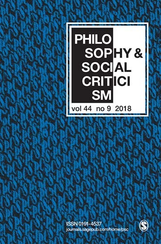 Philosophy and Social Criticism