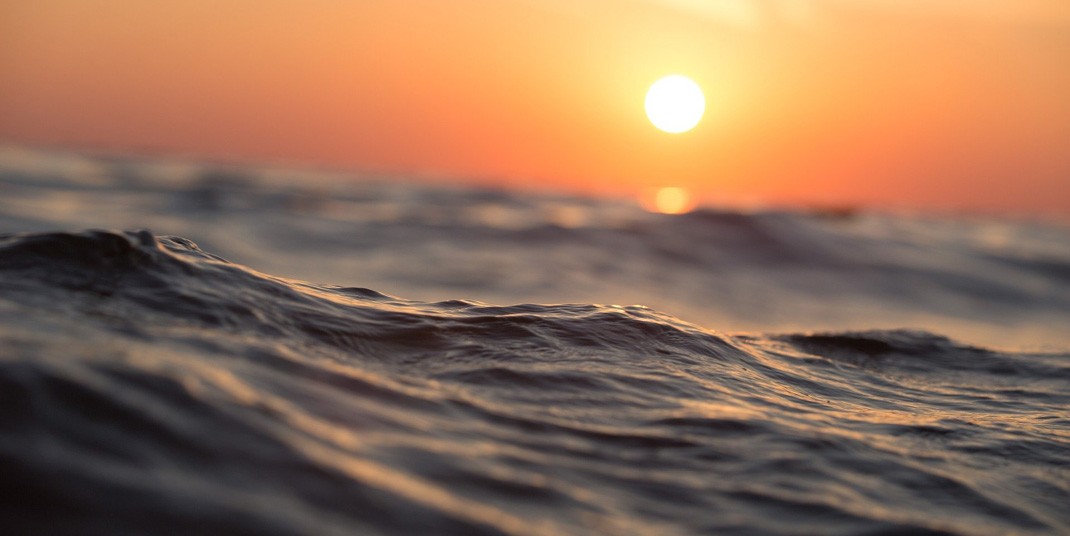 Photo of waves- Pexels from Pixabay 1070