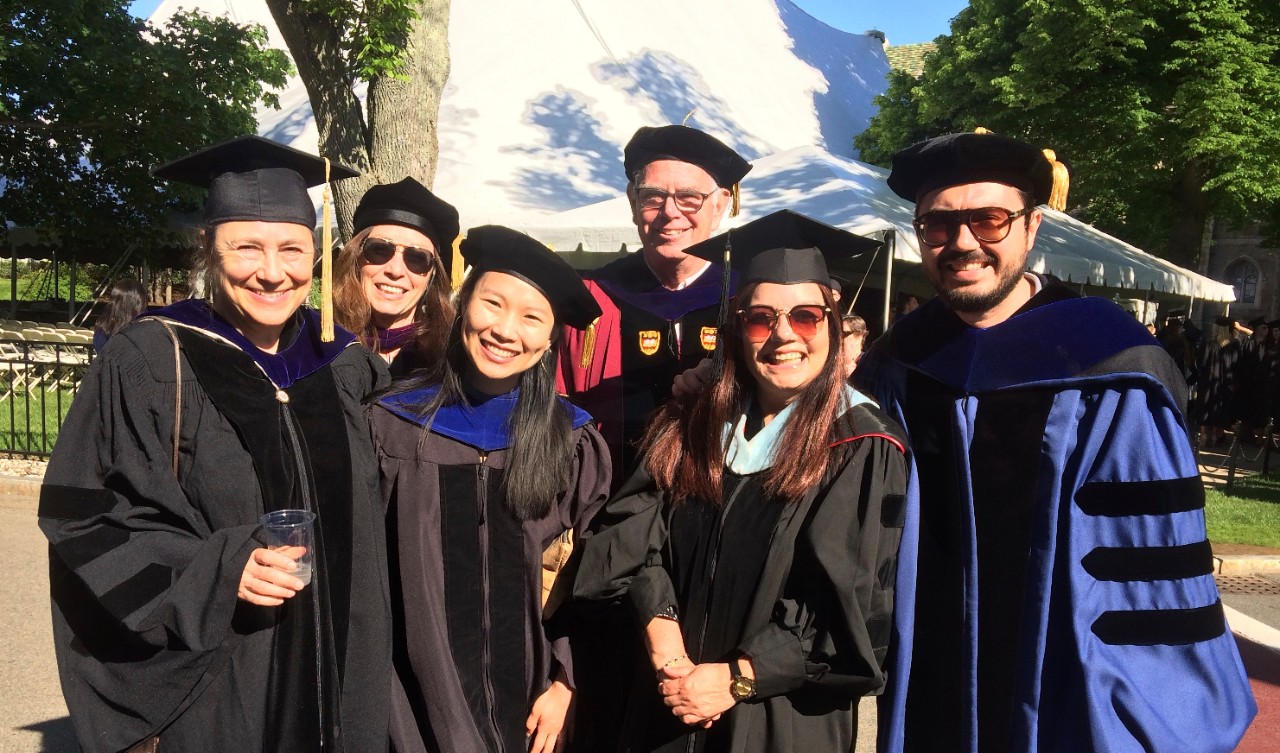 Photo of RLL Faculty at Commencement 2018