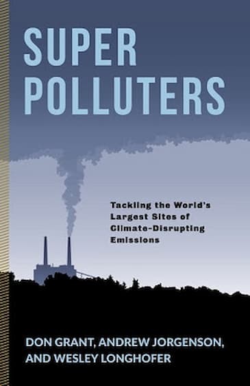 Photo of Cover of Book "Super Polluters", co-published by BC Faculty Member Andrew Jorgenson