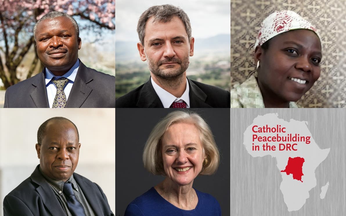 Photo of Speakers at the DRC Peacebuilding Webinar