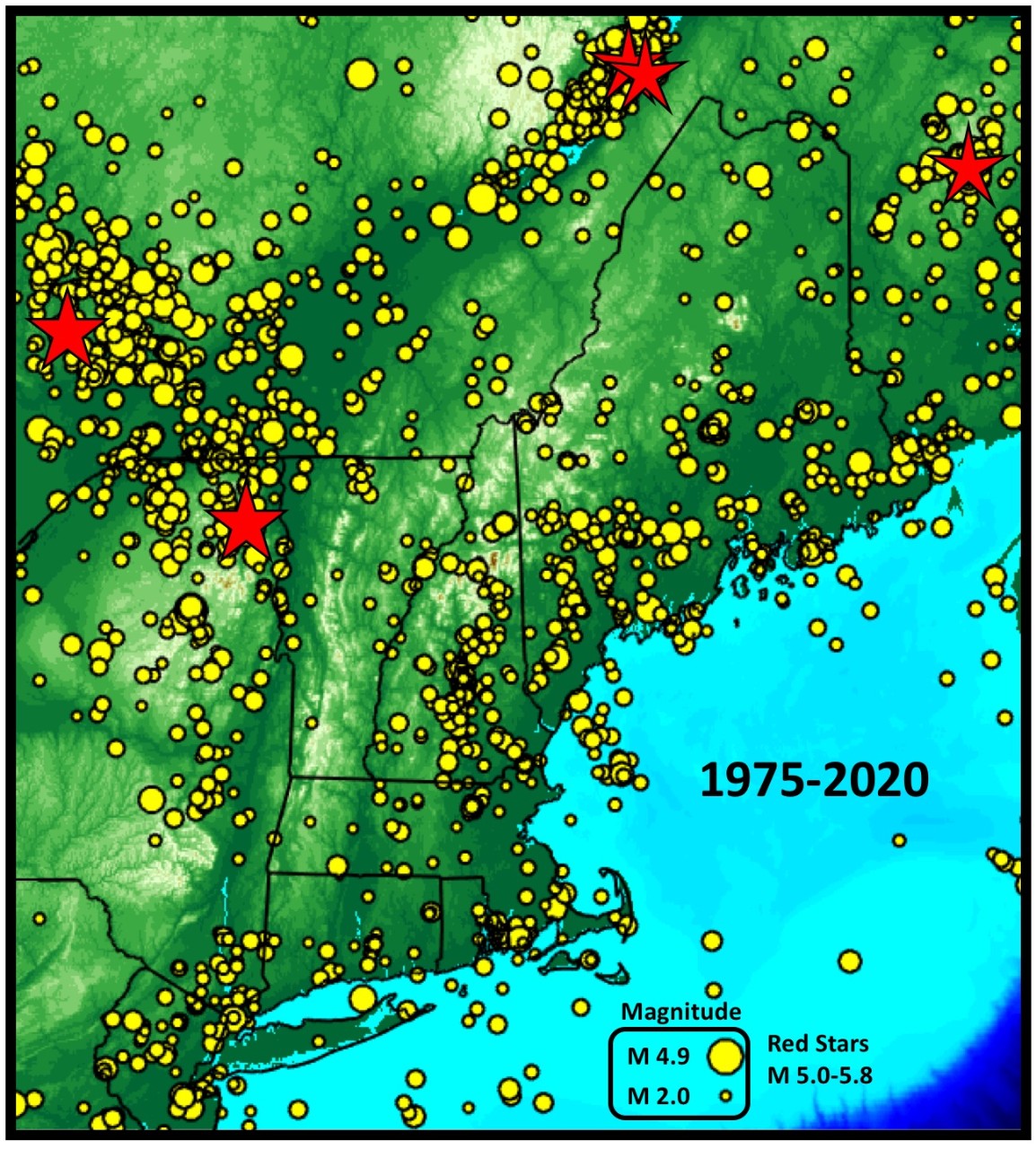Photo of New England Seismicity