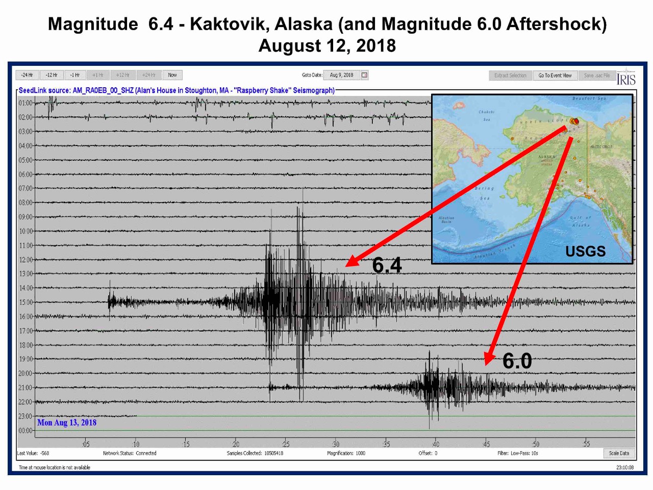 Photo of Magnitude 6.4 Earthquake in Alaska