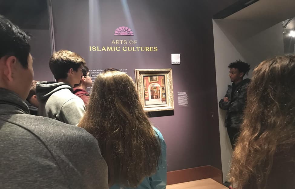 Visit to the Museum of Fine Arts to see the new Islamic Arts exhibition