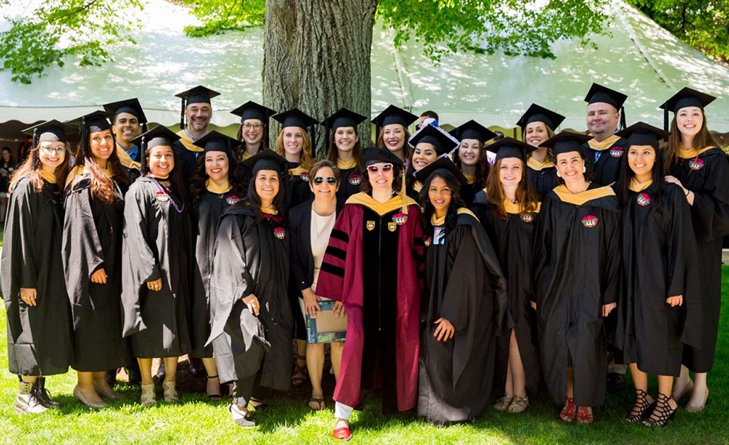 A photo of students and faculty in the Latinx Leadership Initiative 