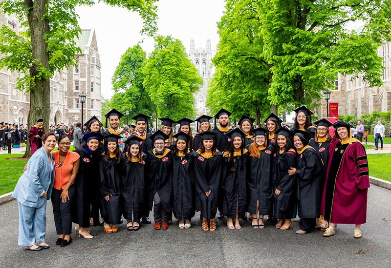 Soto (far left) with the LLI’s Class of 2019.