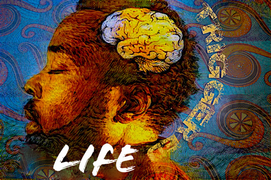A promotional graphic for the film Triggered Life