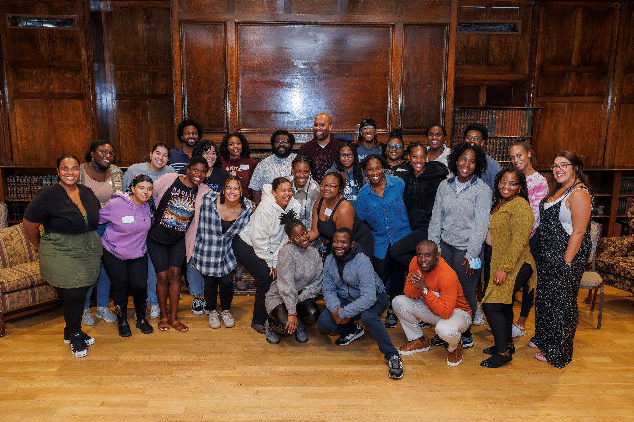 Members of the Black Leadership Initiative pose for a group photo at the BLI Summit in October 2022.