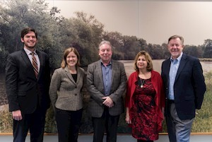 Panelists (from left to right): Timothy Depin, Mary Holper, Daniel Kanstroom, Robin Eichen, and Westy Egmont