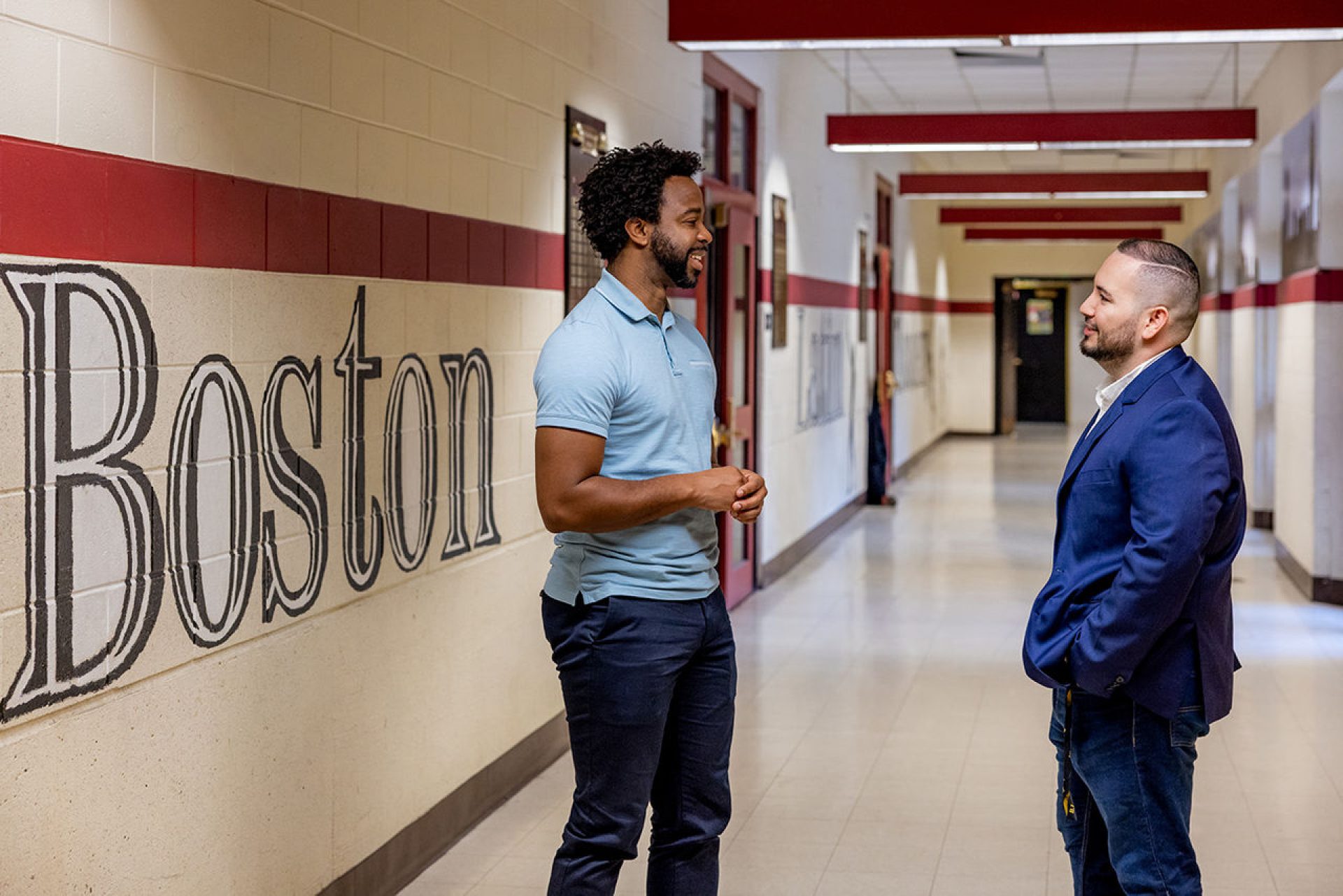 BCSSW student at Boston Public Schools