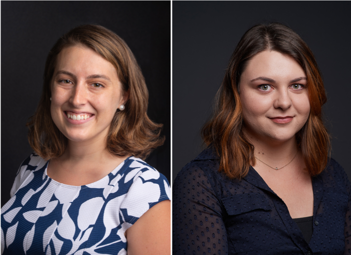 Photo of Sarah Neville and Megan Collier