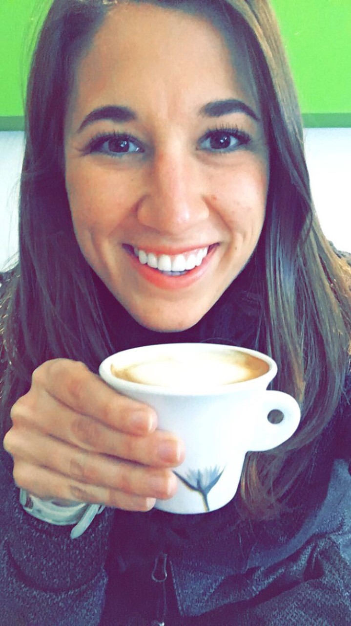 Chew_Field_Ed_3 Skylar enjoying a cappuccino (more than the octopus) while working on her agency’s needs assessment.