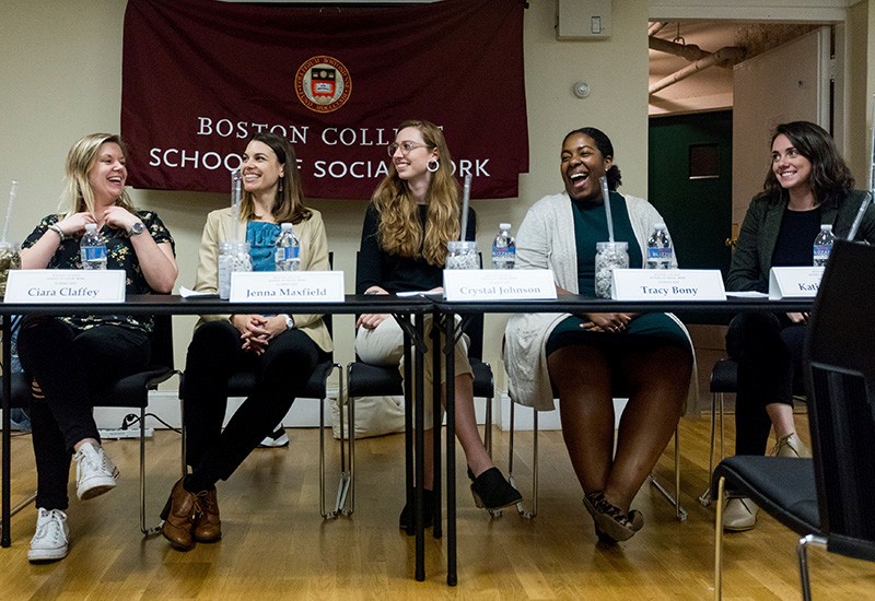 SSW-summit-2-800x550px Alumni panelists share stories and answer questions.