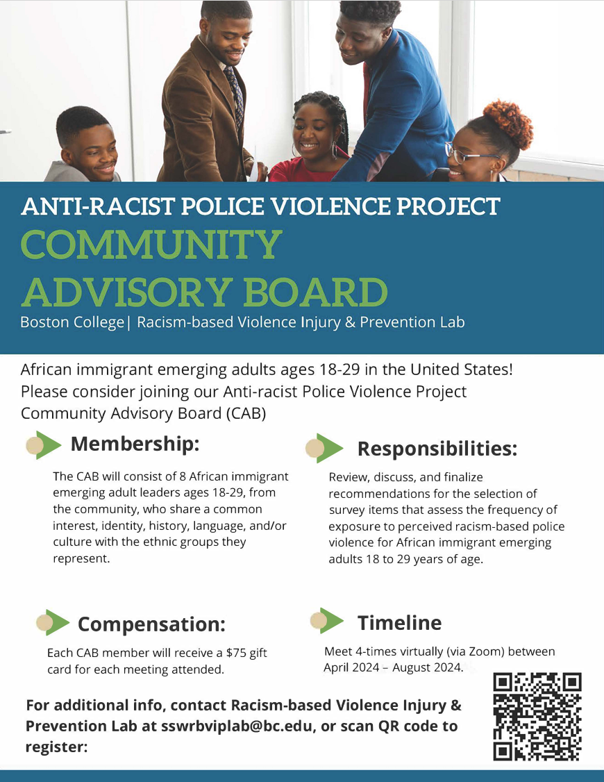 Community Advisory Board Flyer