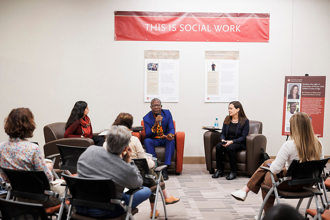 Photo of Theresa Betancourt Book Talk