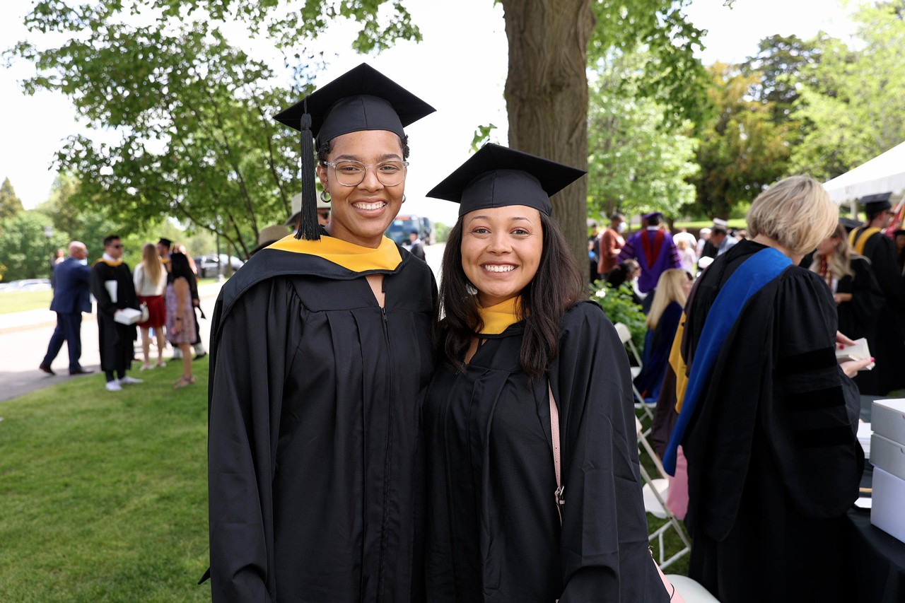Woods College grads at Commencement 2022