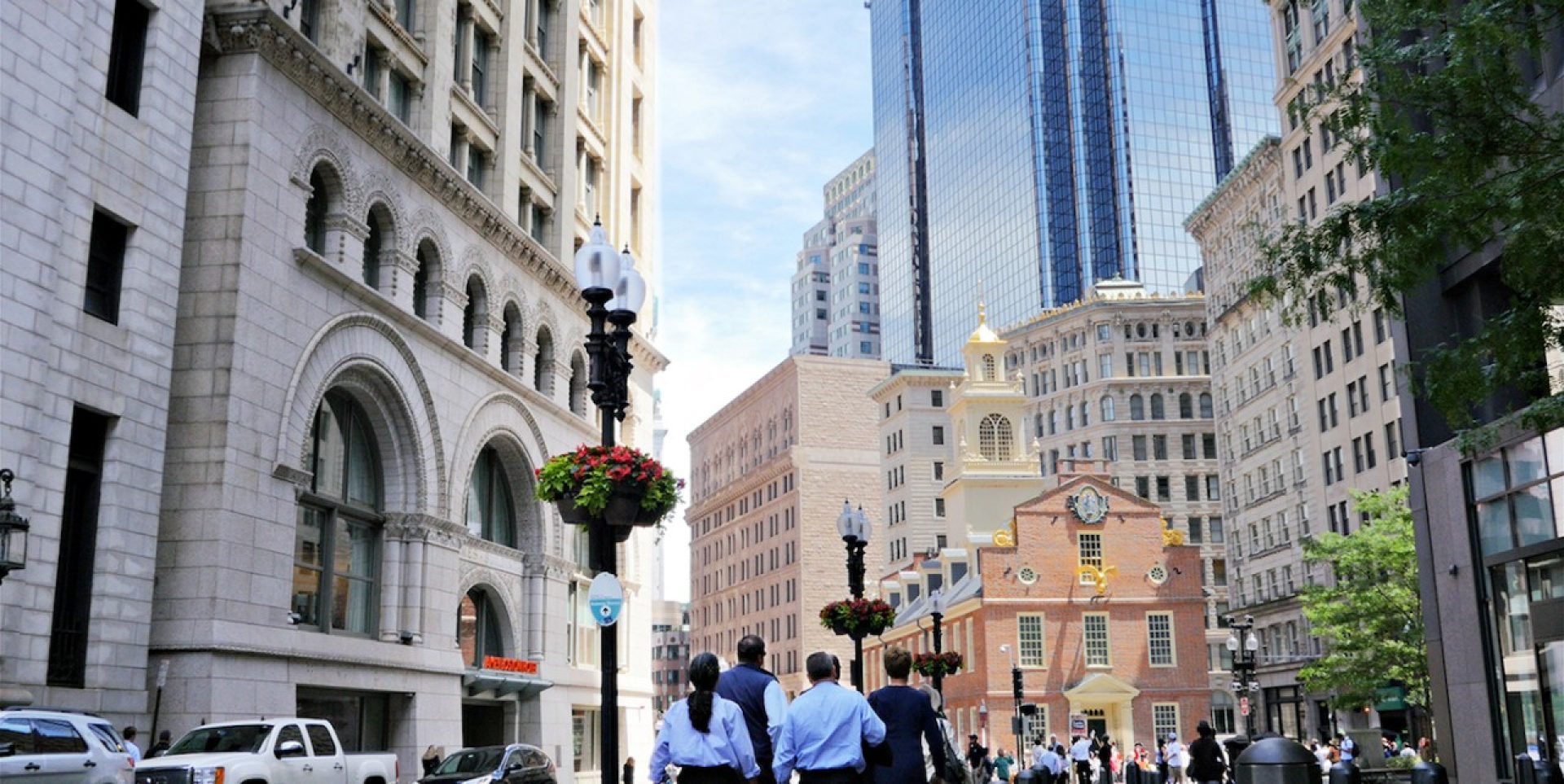 View of Boston on State Street