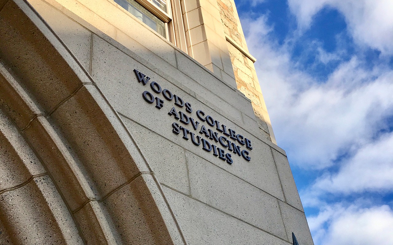 Woods College main entrance