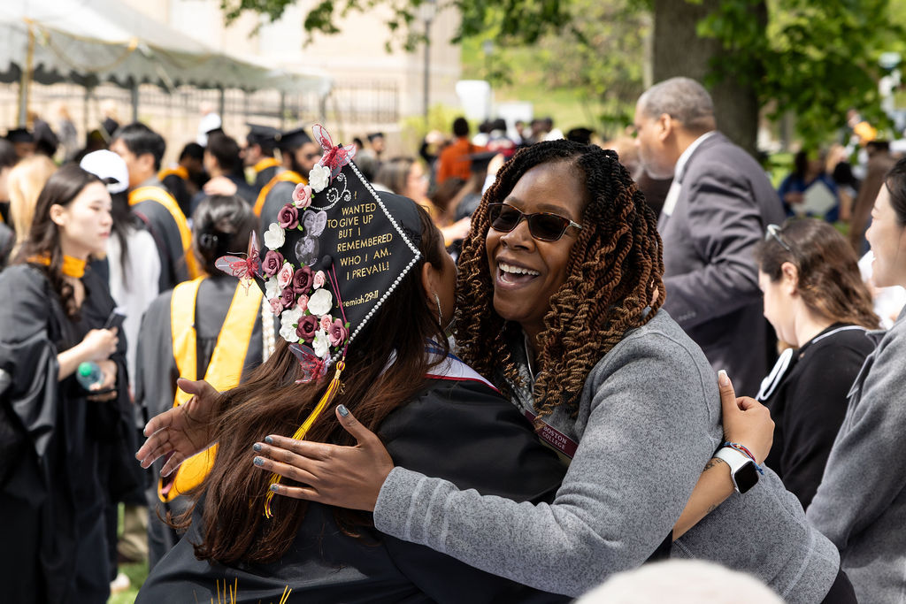 Woods College grads at Commencement 2025