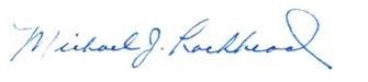 Micheal Locchead signature