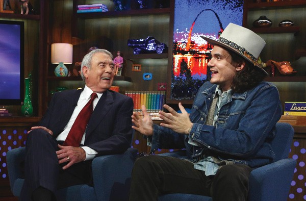 Dan Rather and John Mayer