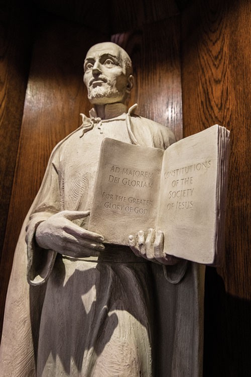 Statue of Saint Ignatius of Loyola 