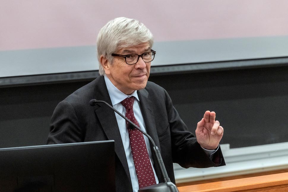 Paul Romer speaking