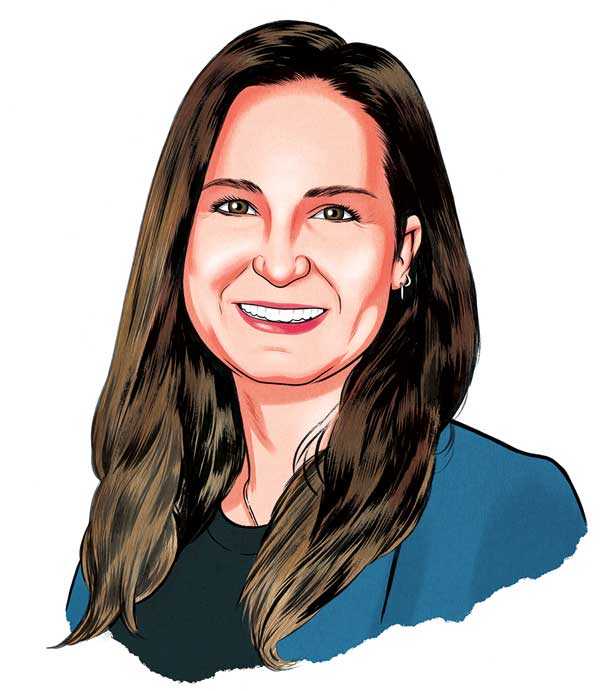 Illustration of Lauren Honig