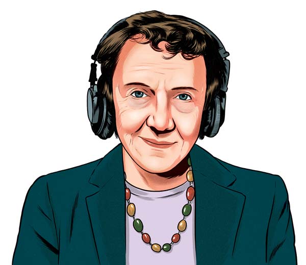 Illustration of Ann Burgess from Mastermind promo
