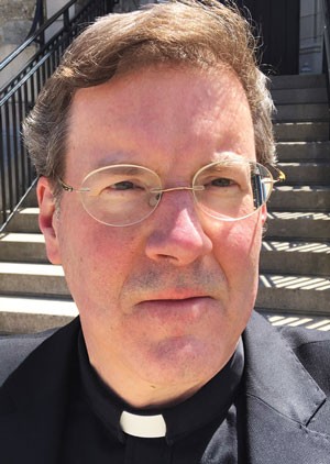 Self portrait of Greg Kalscheur, SJ