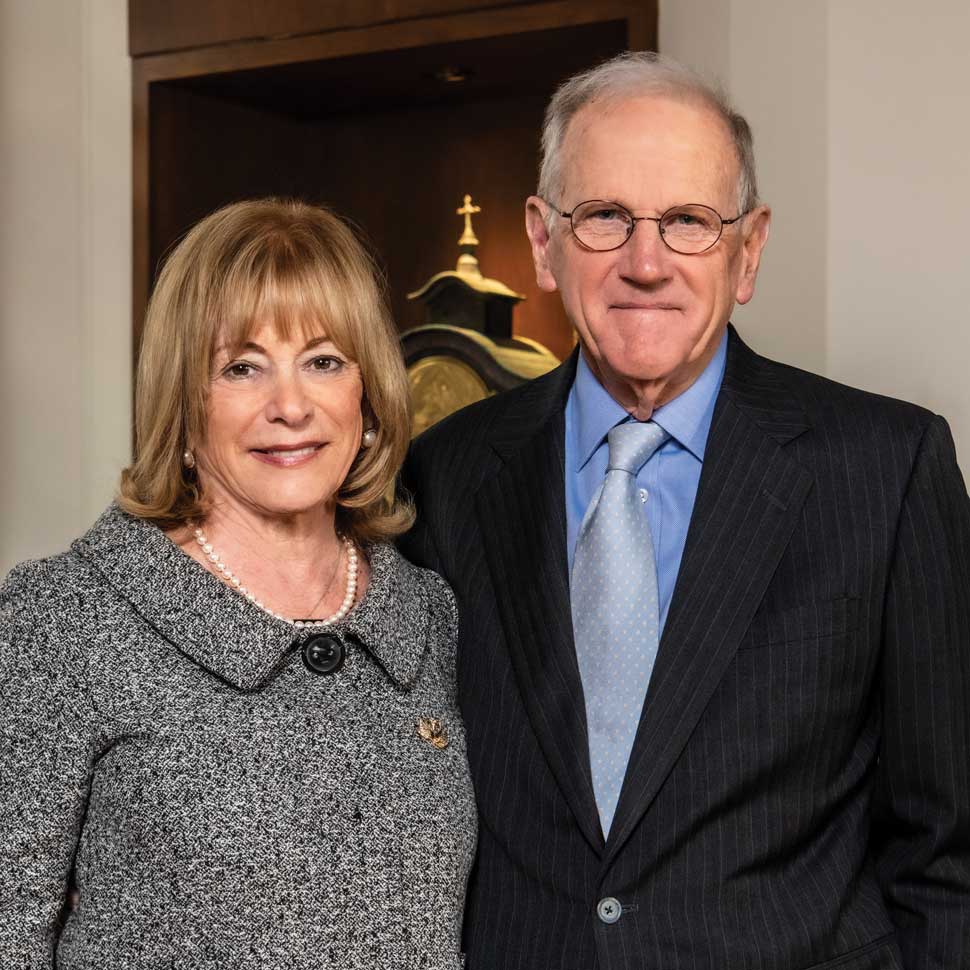 Photo of Gloria and Charles Clough Jr.