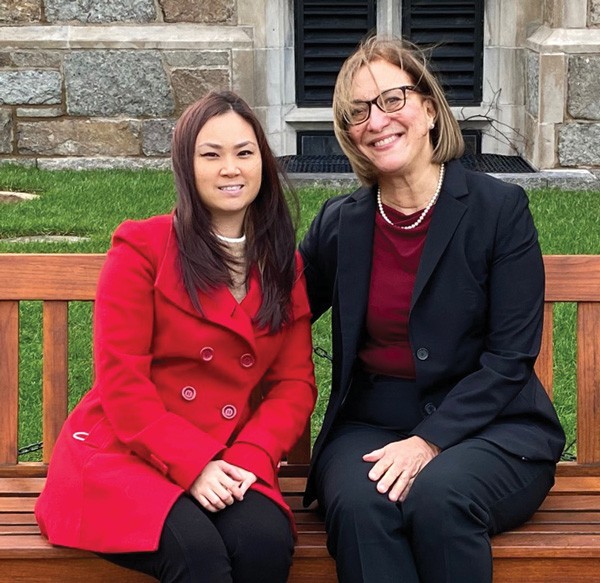 Frances Choy and Sharon Beckman