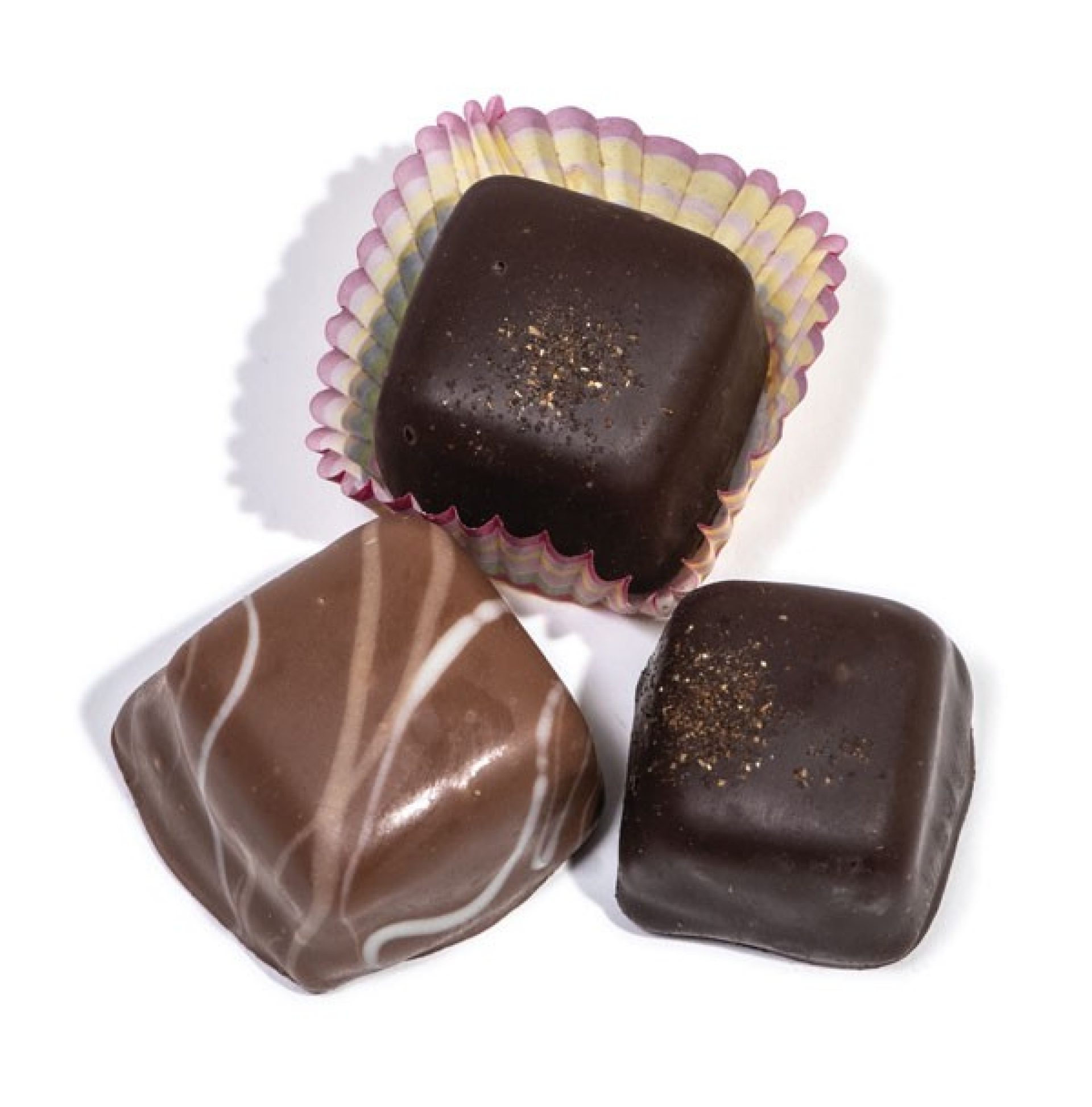 A photo of favorite treats from Wilbur's of Maine Chocolate Confections