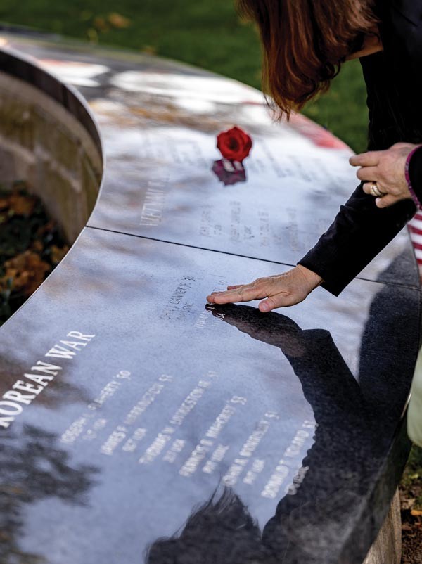 Photo of the Memorial Wall