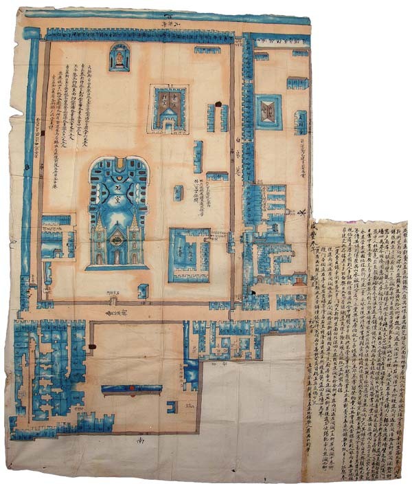 Guangzhou cathedral plan