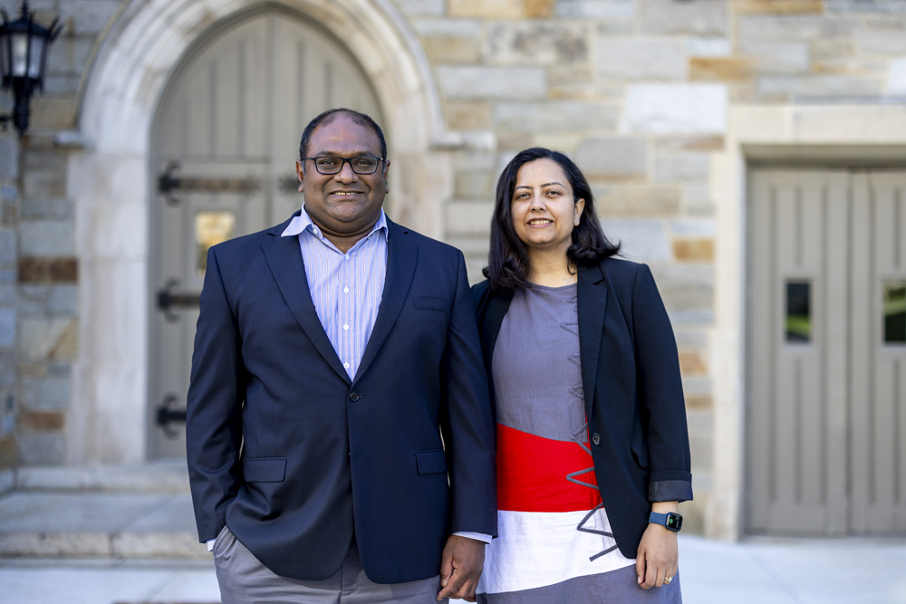 October 5, 2023 -- Avneet Hira, Assistant Professor of Engineering, and Siddhartan Govindasamy, Professor of Engineering at Boston College's Morrissey College of Arts & Sciences were named the inaugural Sabet Family Dean's Faculty Fellows in Engineering