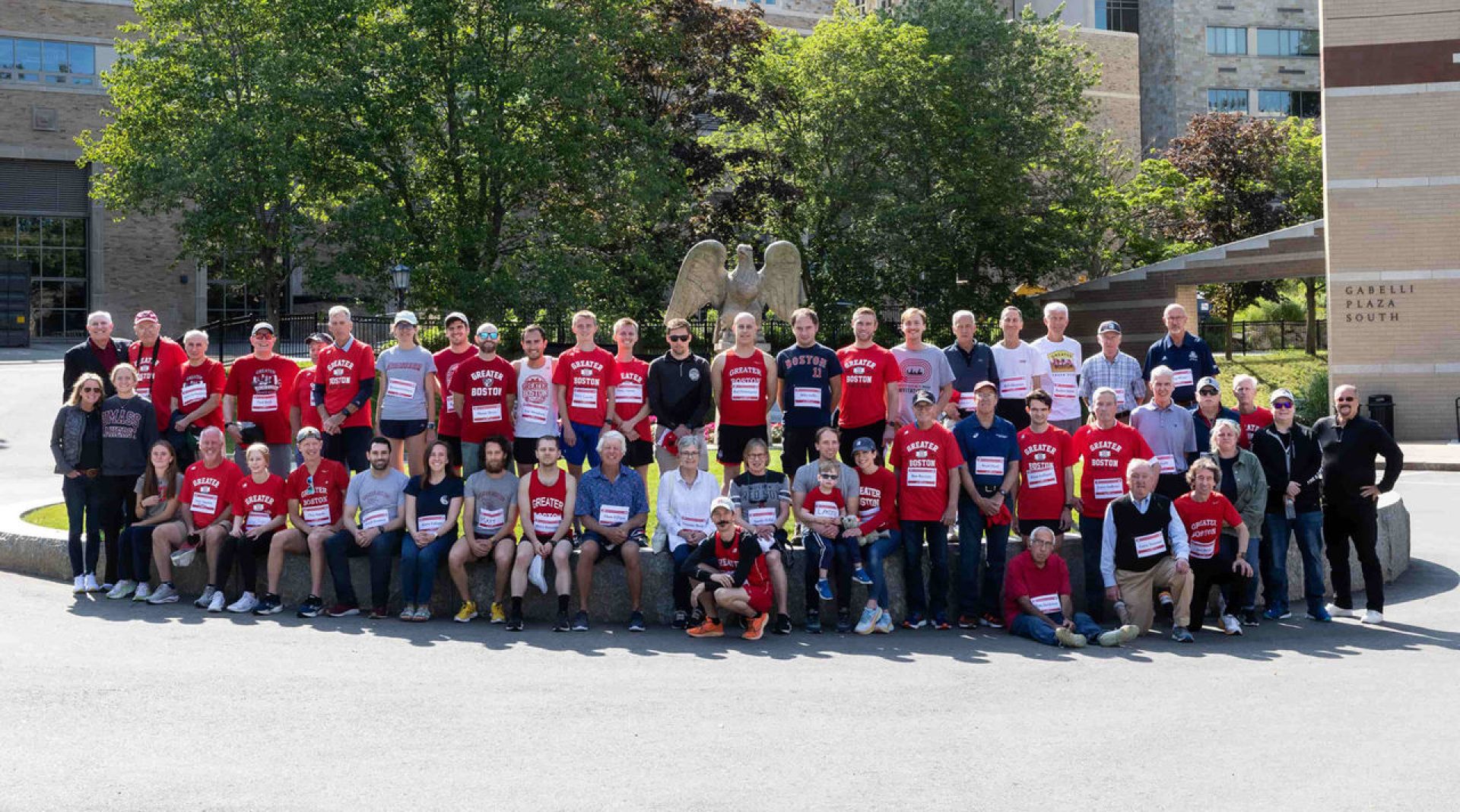 Group shot of the anniversary celebration attendees