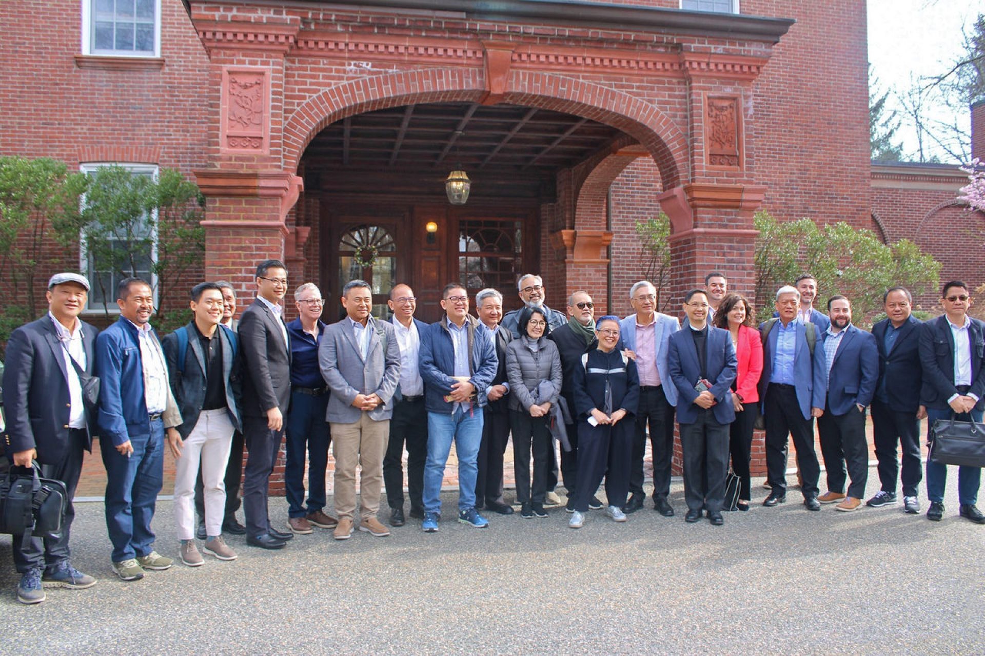 Delegation from the Philippines meet with BC faculty and administrators