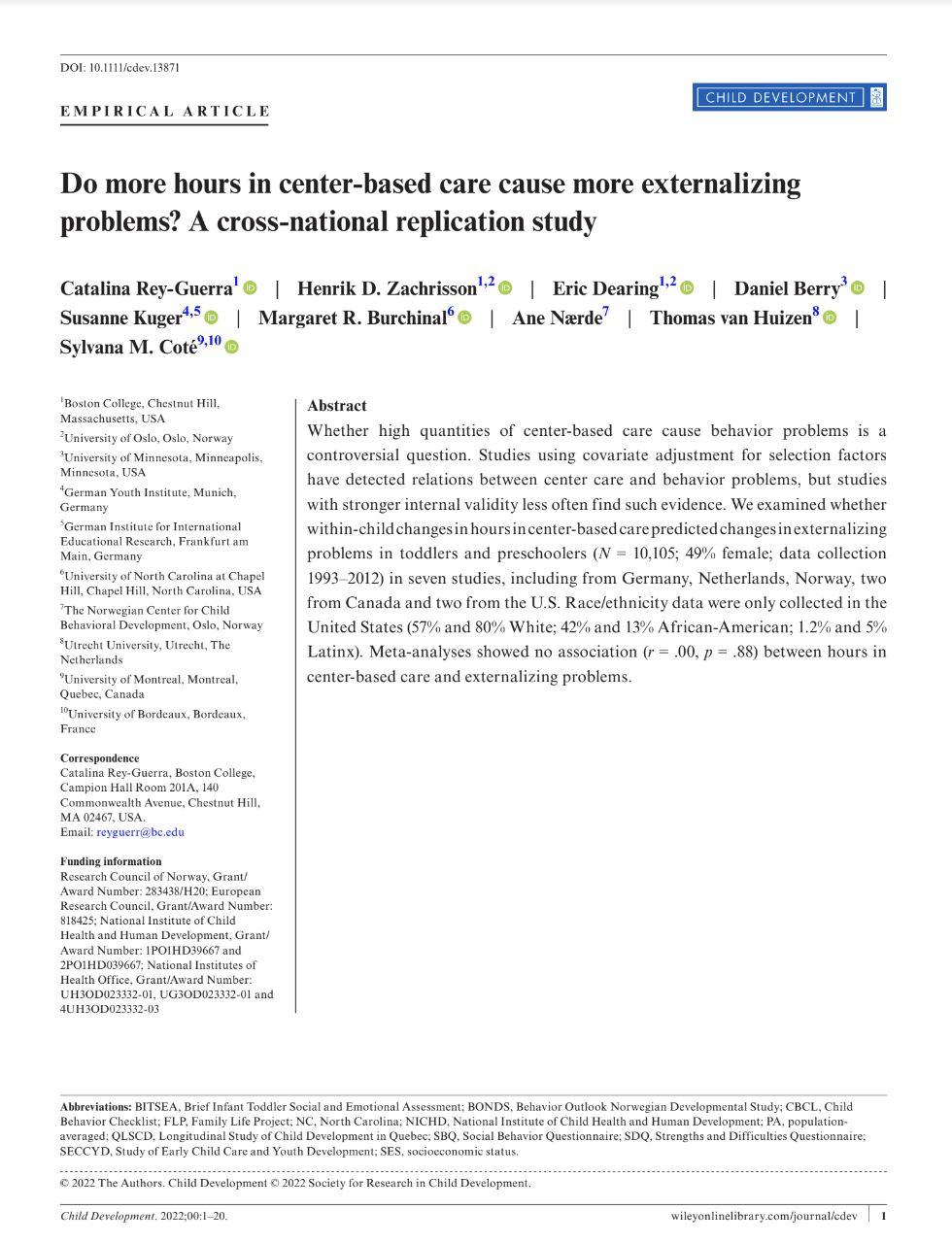 Photo of Featured Publication by faculty member and doctoral student
