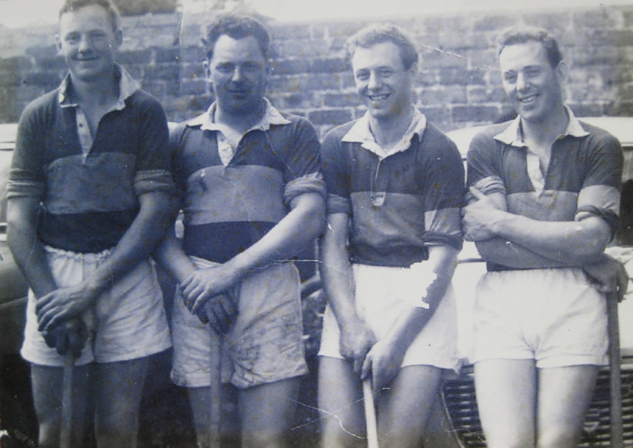 The Dervan brothers from Tynagh who all played on the same team in the late 1960s.