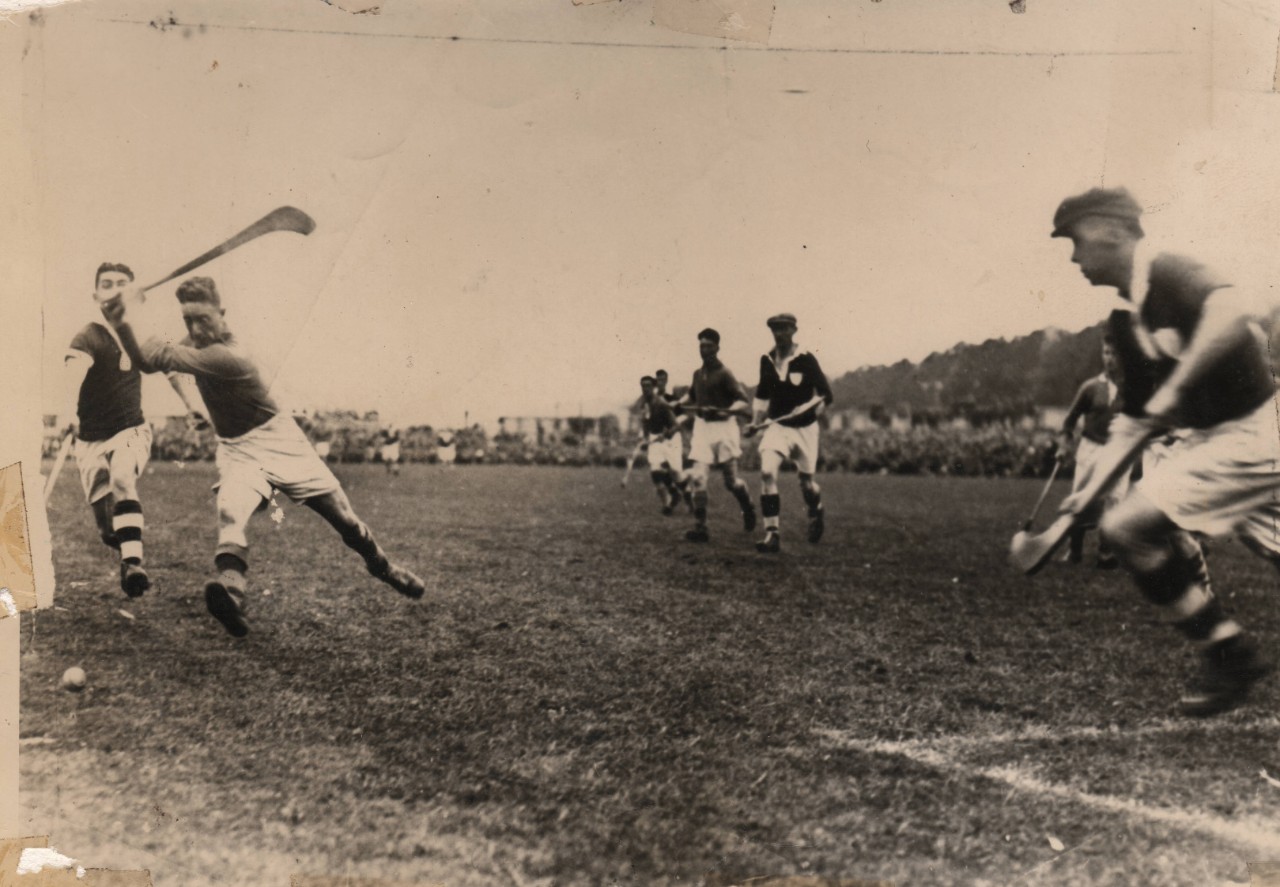 Limerick face Tipperary in the 1937 Munster final in Cork. Tipperary were winners on the day.